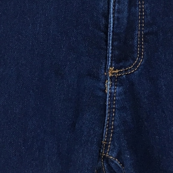 GAP Jeans Stretch Super Skinny Slim Denim Dark Wash Girls Size 12 Regular - Picture 11 of 12